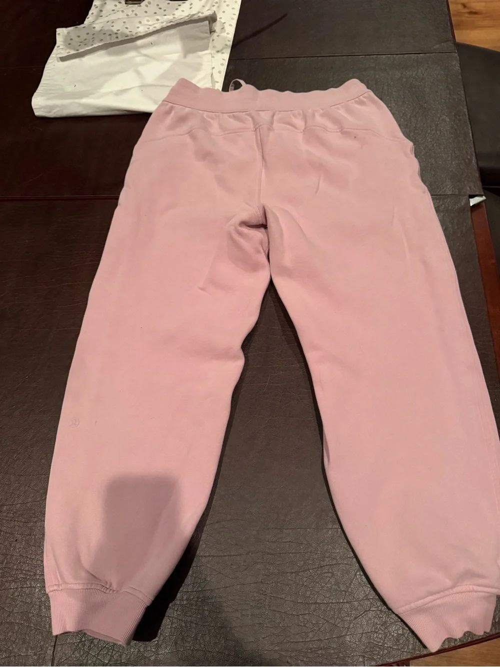 lululemon athletica Dusty Pink Drawstring Joggers